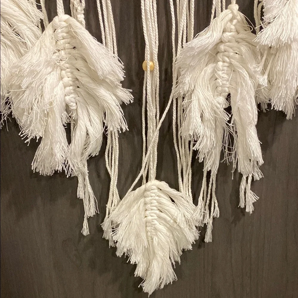 Elegant Cream Dreamcatcher Wall Decor